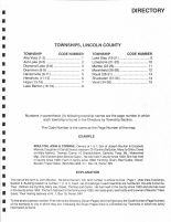 Directory 001, Lincoln County 1999